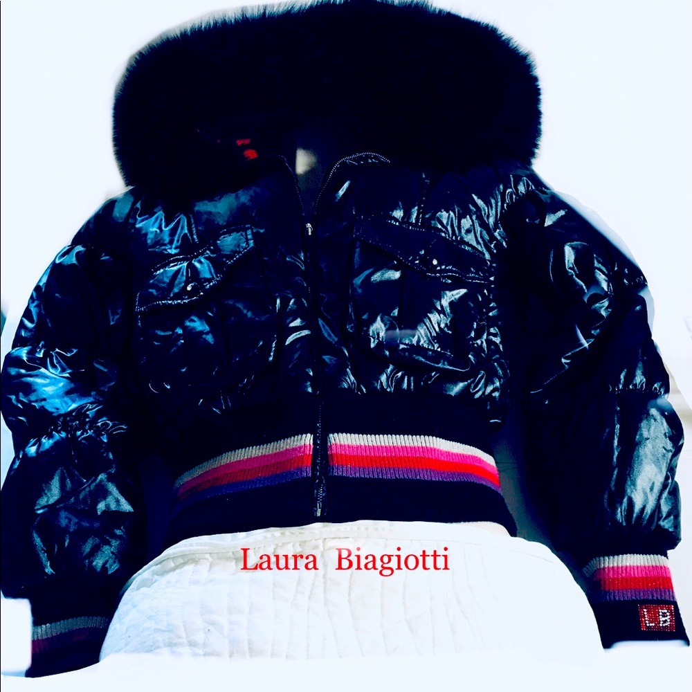 Laura Biagiotti Puffers Jacket Sz 13a/14a